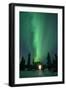 Aurora Borealis at Chena Hot Springs, Fairbanks, Alaska, Usa-Christian Heeb-Framed Photographic Print