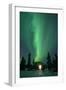 Aurora Borealis at Chena Hot Springs, Fairbanks, Alaska, Usa-Christian Heeb-Framed Photographic Print