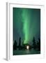 Aurora Borealis at Chena Hot Springs, Fairbanks, Alaska, Usa-Christian Heeb-Framed Photographic Print