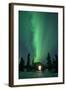 Aurora Borealis at Chena Hot Springs, Fairbanks, Alaska, Usa-Christian Heeb-Framed Photographic Print