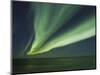 Aurora Borealis, Beaufort Sea, Alaska, USA-Hugh Rose-Mounted Photographic Print