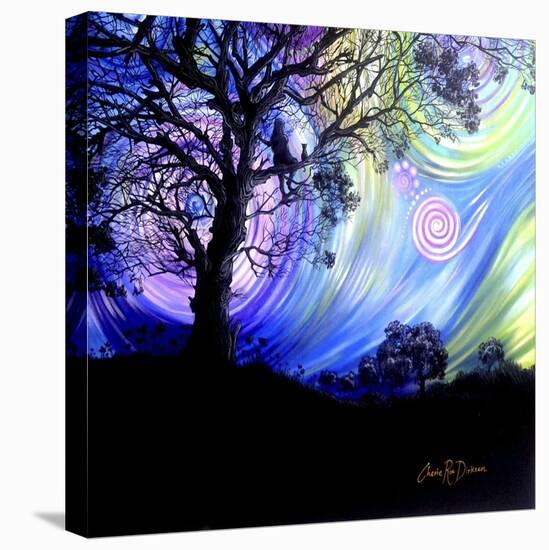 Aurora Borealis Dreaming-Cherie Roe Dirksen-Stretched Canvas