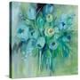 Aurora Borealis Florals-Silvia Vassileva-Stretched Canvas