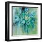 Aurora Borealis Florals-Silvia Vassileva-Framed Art Print