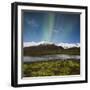 Aurora Borealis, Hafrafell, Skaftafell, South Iceland, Iceland-Rainer Mirau-Framed Photographic Print