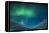 Aurora Borealis, Iceland-Arctic-Images-Framed Stretched Canvas