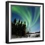 Aurora Borealis In Alaska-Chris Madeley-Framed Premium Photographic Print