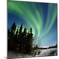 Aurora Borealis In Alaska-Chris Madeley-Mounted Premium Photographic Print