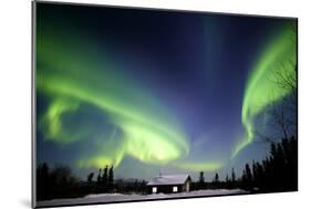 Aurora Borealis In Alaska-Chris Madeley-Mounted Photographic Print