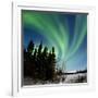 Aurora Borealis In Alaska-Chris Madeley-Framed Photographic Print