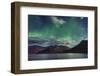 Aurora Borealis in Full Moon-Belinda Shi-Framed Photographic Print