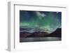 Aurora Borealis in Full Moon-Belinda Shi-Framed Photographic Print