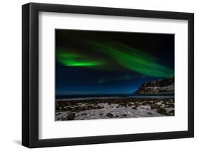 Aurora Borealis in Norway 5-Philippe Sainte-Laudy-Framed Photographic Print