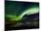 Aurora Borealis in the Sky, Alftanes, Reykjavik, Iceland-null-Mounted Photographic Print