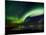 Aurora Borealis in the Sky, Alftanes, Reykjavik, Iceland-null-Mounted Photographic Print