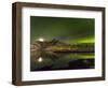 Aurora Borealis. Kakersundet. Lofoten Islands. Norway-Martin Zwick-Framed Photographic Print