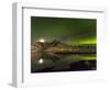 Aurora Borealis. Kakersundet. Lofoten Islands. Norway-Martin Zwick-Framed Photographic Print