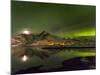 Aurora Borealis. Kakersundet. Lofoten Islands. Norway-Martin Zwick-Mounted Photographic Print