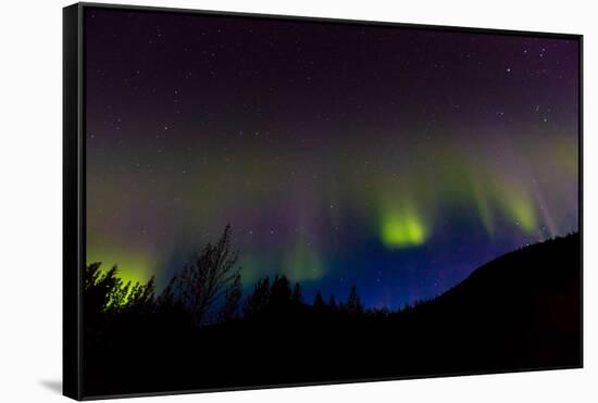 Aurora Borealis, Kantishna, Alaska-null-Framed Stretched Canvas