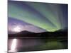 Aurora Borealis, Koyukuk River, Alaska, USA-Hugh Rose-Mounted Photographic Print