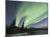 Aurora Borealis, Koyukuk River, Alaska, USA-Hugh Rose-Mounted Photographic Print