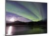 Aurora Borealis, Koyukuk River, Alaska, USA-Hugh Rose-Mounted Photographic Print