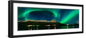 Aurora Borealis, Mt Ejsa, Reykjavik, Iceland-null-Framed Photographic Print