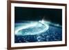 Aurora Borealis (Northern Light) Viewed from Space-null-Framed Photographic Print