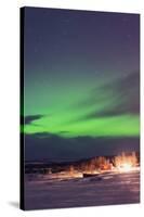 Aurora Borealis (Northern Lights), Abisko, Lapland, Arctic Circle, Sweden, Scandinavia, Europe-Christian Kober-Stretched Canvas