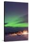 Aurora Borealis (Northern Lights), Abisko, Lapland, Arctic Circle, Sweden, Scandinavia, Europe-Christian Kober-Stretched Canvas