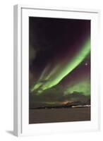 Aurora Borealis (Northern Lights), Abisko, Lapland, Arctic Circle, Sweden, Scandinavia, Europe-Christian Kober-Framed Photographic Print