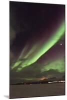 Aurora Borealis (Northern Lights), Abisko, Lapland, Arctic Circle, Sweden, Scandinavia, Europe-Christian Kober-Mounted Photographic Print