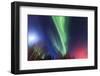 Aurora borealis, Northern Lights, near Fairbanks, Alaska-Stuart Westmorland-Framed Photographic Print