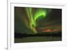 Aurora Borealis (Northern Lights) on Kungsleden (Kings Trail)-Christian Kober-Framed Photographic Print