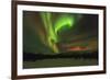 Aurora Borealis (Northern Lights) on Kungsleden (Kings Trail)-Christian Kober-Framed Photographic Print