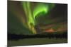 Aurora Borealis (Northern Lights) on Kungsleden (Kings Trail)-Christian Kober-Mounted Photographic Print