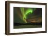 Aurora Borealis (Northern Lights) on Kungsleden (Kings Trail)-Christian Kober-Framed Photographic Print