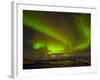 Aurora Borealis (Northern Lights) Seen over the Lyngen Alps, from Sjursnes, Ullsfjord, Troms, North-Neale Clark-Framed Photographic Print