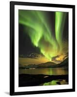 Aurora Borealis, Northern Lights, Troms Region, Norway-Gavin Hellier-Framed Photographic Print