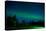 Aurora Borealis (Northern Lights) viewed from Denali Princess Wilderness Lodge, Alaska, USA-Laura Grier-Stretched Canvas