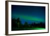 Aurora Borealis (Northern Lights) viewed from Denali Princess Wilderness Lodge, Alaska, USA-Laura Grier-Framed Photographic Print