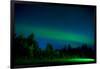 Aurora Borealis (Northern Lights) viewed from Denali Princess Wilderness Lodge, Alaska, USA-Laura Grier-Framed Photographic Print