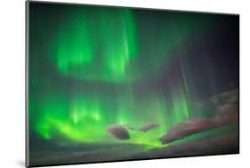 Aurora Borealis or Northern Lights, Abisko, Lapland, Sweden-Ragnar Th Sigurdsson-Mounted Photographic Print