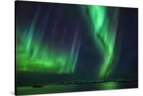 Aurora Borealis or Northern Lights, Iceland-Arctic-Images-Stretched Canvas
