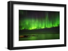 Aurora Borealis or Northern Lights, Iceland-Arctic-Images-Framed Photographic Print