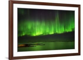 Aurora Borealis or Northern Lights, Iceland-Arctic-Images-Framed Photographic Print