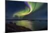 Aurora Borealis or Northern Lights, Iceland-Arctic-Images-Mounted Photographic Print