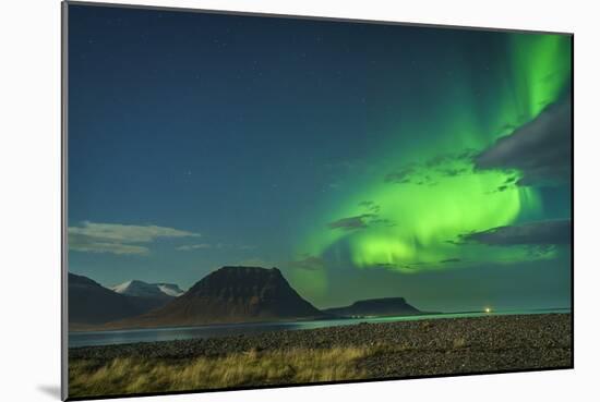 Aurora Borealis or Northern Lights, Iceland-Arctic-Images-Mounted Photographic Print