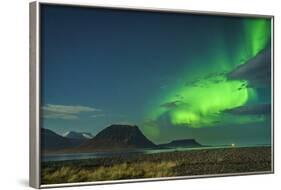 Aurora Borealis or Northern Lights, Iceland-Arctic-Images-Framed Photographic Print