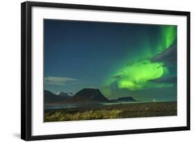 Aurora Borealis or Northern Lights, Iceland-Arctic-Images-Framed Photographic Print